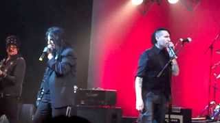 Alice Cooper Marilyn Manson and Steven Tyler sing Come Together with Johnny Depp on guitar [upl. by Netty537]