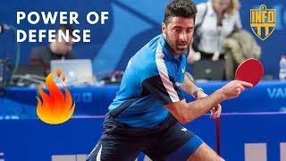 TABLE TENNIS  quotPOWER OF DEFENSEquot [upl. by Neesay]