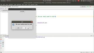 Python GUI Tutorial  12  Messagebox  askquestion [upl. by Vesta]