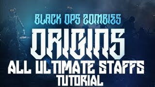 Fire Staff Upgrade  ORIGINS Zombies  HOW TO UPGRADE THE FIRE STAFF  Black Ops 2 Zombies [upl. by Linoel]