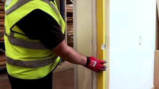 Toolbox Talk Installing Timber Fire Doorsets October 2018 [upl. by Akselaw298]