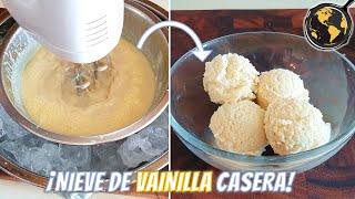 El secreto para hacer Nieve Casera fácil y perfecta  Cocina Universal [upl. by Adnaerb]