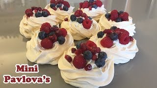 Mini Berry Pavlovas  Cheeky Crumbs [upl. by Heinrich232]