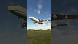 AN225 landing in MSFS [upl. by Nhguavahs949]