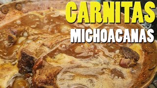 Los SECRETOS de las auténticas carnitas michoacanas  Los Tarascos [upl. by Lerraf]