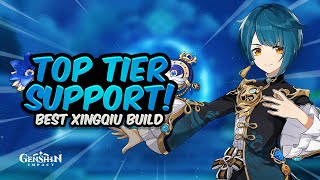 UPDATED XINGQIU GUIDE STier Support  Best Artifacts Weapons amp Teams  Genshin Impact [upl. by Johppa]