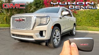 The 2021 GMC Yukon Denali is Truck Tough Luxury Smooth and Better Than Ever InDepth Review [upl. by Aehsal629]