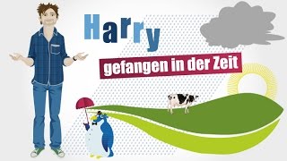 Deutsch lernen A1A2  HARRY – GEFANGEN IN DER ZEIT  Trailer Deutsch [upl. by Ahras]