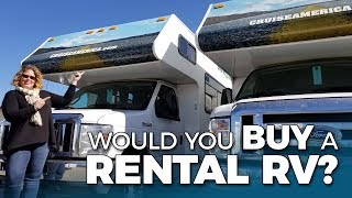 CRUISE AMERICA SELLS USED RENTAL RVs Thor Majestic 28A Motorhome Tour [upl. by Cathryn]