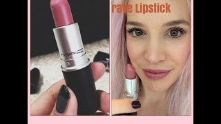 MAC Brave Lipstick Review [upl. by Eenej]