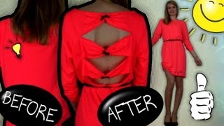 DIY Fashion How to Renovate Recycle your Old Dress [upl. by Eeliram]