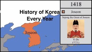 History of Korea Every Year [upl. by Akemat]