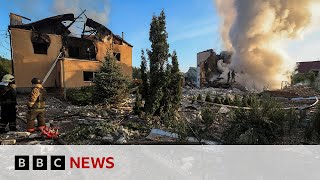 Ukraine struggles to hold back Russia incursion near Kharkiv  BBC News [upl. by Lucilla694]