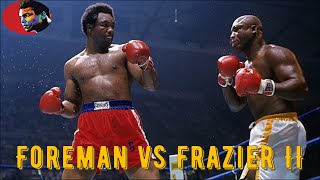 George Foreman vs Joe Frazier II Highlights HD ElTerribleProduction [upl. by Arline]