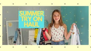 SUMMER TRY ON HAUL 2019 [upl. by Eiliak]