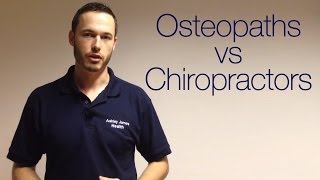 London Osteopath Whats The Difference Between An Osteopath and a Chiropractor [upl. by Attekal]