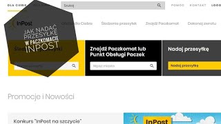 Jak nadać paczkę w paczkomacie INPOST [upl. by Ahsenroc301]