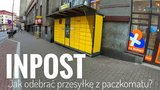 Jak odebrać paczkę w paczkomacie INPOST [upl. by Nanreik]