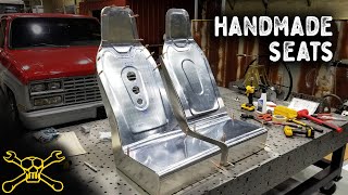 How To Make Custom Aluminum Seats  Modern Bomber Seat Build From Scratch [upl. by Etnoed550]