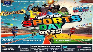 St Andrews Anglican Secondary School Sports Day 2025 [upl. by Yovonnda]