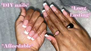 DIY GEL X NAILSPRESS ON NAILS AT HOME  BEGINNER FRIENDLY [upl. by Walli]