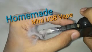 DIY mini USB Vape no battery needed [upl. by Nigrom]