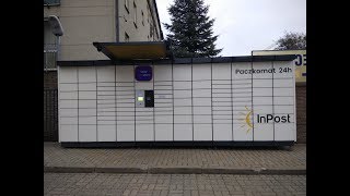 How to Receive Parcel from InPost Lockers  inpost paczkomaty English Subtitles [upl. by Ayiotal932]