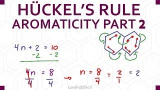 Huckel’s Rule for Aromaticity  Timesaving Shortcut [upl. by Einahpts]