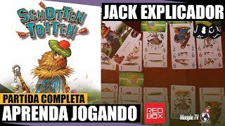 Schotten Totten  Partida Completa  Jack Explicador [upl. by Medeah]