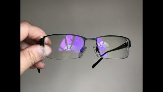 Eyeglasses have a purple reflection Heres why dont get these coatings [upl. by Gide988]