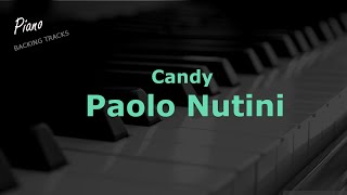 Candy  Paolo Nutini Piano Instrumental Karaoke Backing Track [upl. by Conner]