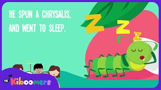 Caterpillar Crawled Lyric Video  The Kiboomers Preschool Songs amp Nursery Rhymes About Bugs [upl. by Drabeck652]