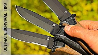 GERBER StrongArm  Review  Best Tactical  Combat Survival Knife [upl. by Monique179]