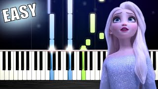 Idina Menzel  Show Yourself Frozen 2  EASY Piano Tutorial by PlutaX [upl. by Alodi791]