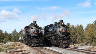 The Citadel of Steam Grand Canyon Railway Photo Charter 2017 [upl. by Isbella]