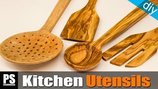 How to Make Kitchen Utensils free templates [upl. by Ewell]