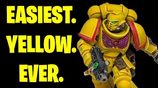 How to Paint Imperial Fists Fast [upl. by Keen448]