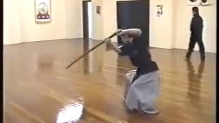 Master Kim performing Haidong Gumdo Forms 4 speak A111 [upl. by Kinata]