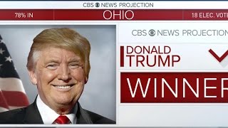 Trump takes key battleground state of Ohio [upl. by Caraviello]