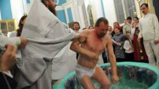 My Orthodox Baptism Full immersion [upl. by Einra733]