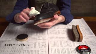 How to Polish Your Leather Shoes  KIWI Shoe Care [upl. by Trudnak]