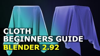 Tutorial Blender Cloth  Beginners Guide  Getting Started [upl. by Otilrac]