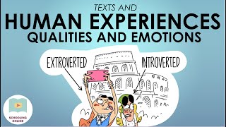 Human Experiences  Qualities and Emotions  Texts and Human Experiences Lesson 2 [upl. by Ainigriv34]