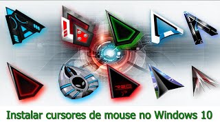 BAIXAR e INSTALAR PONTEIROS de MOUSE PERSONALIZADOS no Windows 10 [upl. by Martell751]