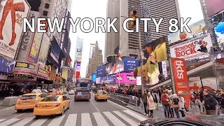 New York City 8K  VR 360 Drive [upl. by Jennette]