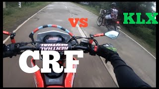 CRF150L vs KLX 150L [upl. by Ashby581]