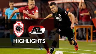 Highlights Royal Antwerp FC  AZ  Europa League [upl. by Enttirb]