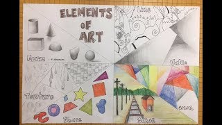 Elements of Art Poster [upl. by Anaujahs]