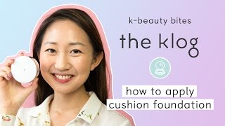 How to Apply Cushion Foundation [upl. by Zenas537]