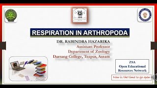 Respiration in Arthropoda [upl. by Esinehc]